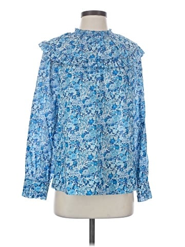 Liberty Art Fabrics for J.Crew Long Sleeve Blouse (view 1)