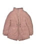 H&M 100% Polyester Solid Pink Snow Jacket Size 6X - photo 1