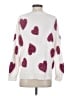 Ann Taylor LOFT Hearts White Pullover Sweater Size S - photo 2