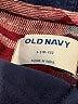 Old Navy 100% Cotton Plaid Burgundy Coat Size 10 - 12 - photo 3
