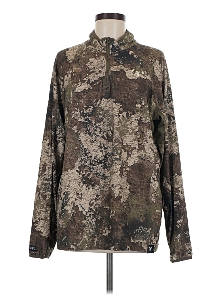 Pre-owned Assorted Brands Sweatshirt In Brown