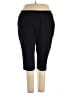 Catherines Solid Black Active Pants Size 22 - 24 - photo 1
