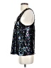 Forever 21 100% Polyester Silver Sleeveless Top Size S - photo 5