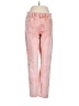 AGOLDE 100% Cotton Hearts Pink Jeans Size 28 waist - photo 1