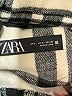 Zara Plaid Gray Coat Size S - photo 6