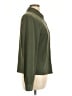 Tahari Solid Green Long Sleeve Blouse Size L - photo 4