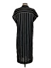 Ann Taylor Stripes Black Casual Dress Size 4 - photo 2