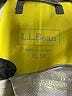 L.L.Bean 100% Nylon Color Block Yellow Gray Windbreaker Size 18 - photo 3