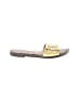 Sam Edelman 100% Leather Gold Sandals Size 9 - photo 1