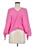 Zara Pink Long Sleeve Blouse Size M - photo 1