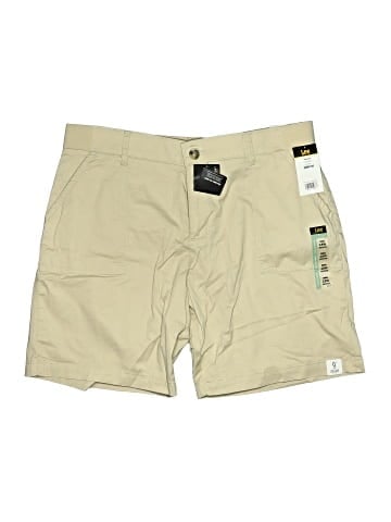 Lee Khaki Shorts (view 1)