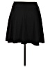 Unbranded Solid Black Casual Skirt Size M - photo 2