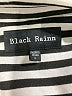 Black Rainn Stripes White Blazer Size L - photo 6