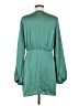 H&M 100% Polyester Teal Cocktail Dress Size M - photo 2