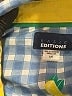 Basic Editions Blue Sleeveless Button-Down Shirt Size L - photo 7