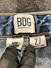 BDG 100% Cotton Hearts Blue Jeans Size 27 waist - photo 7