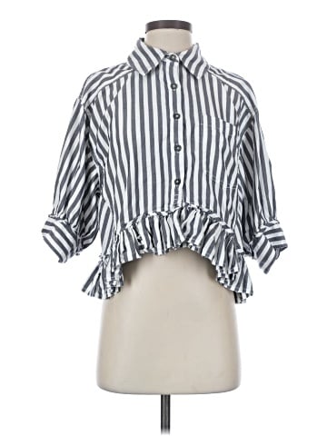 We the Free 3/4 Sleeve Button-Down Shirt (view 1)