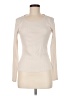 J.Crew Ivory Long Sleeve T-Shirt Size M - photo 1