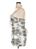 Zara Metallic Silver Cocktail Dress Size XL - photo 5