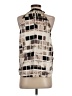 Kenneth Cole New York 100% Polyester Tan Sleeveless Blouse Size S - photo 2