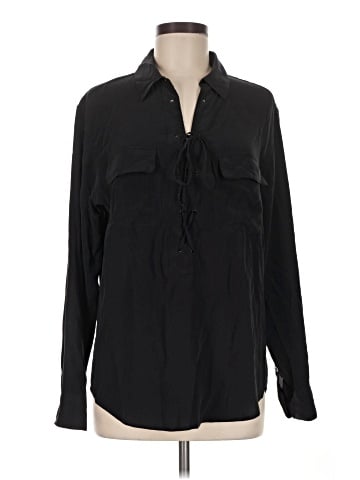 Equipment Long Sleeve Blouse (view 1)