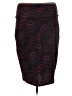 Lularoe Graphic Burgundy Casual Skirt Size L - photo 2