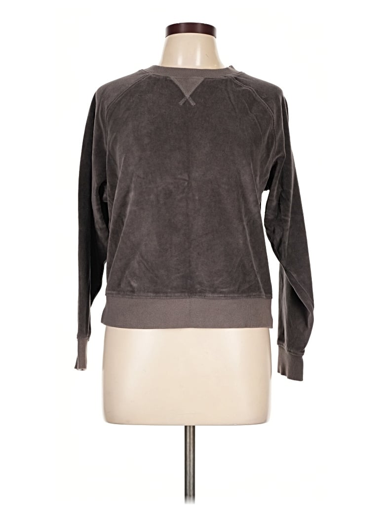 Pre-owned Pact Pullover Sweater In Gray