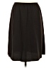 Uniqlo 100% Polyester Solid Black Casual Skirt Size S - photo 1