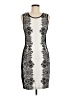 Venus Graphic Ivory Cocktail Dress Size M - photo 1