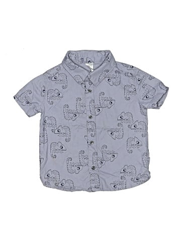 Carter's Short Sleeve Button-Down Shirt (view 1)