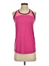Nike 100% Polyester Pink Active Tank Size S - photo 1
