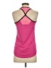 Nike 100% Polyester Pink Active Tank Size S - photo 2