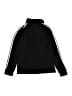 Adidas 100% Polyester Black Track Jacket Size 10 - 12 - photo 2