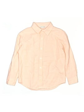 Janie And Jack Long Sleeve Button Down Shirt