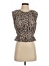 J.Crew 100% Cotton Brown Sleeveless Blouse Size XS - photo 1