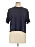 Fabletics Blue Short Sleeve T-Shirt Size L - photo 1
