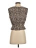 J.Crew 100% Cotton Brown Sleeveless Blouse Size XS - photo 2