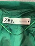 Zara 100% Polyester Green Blazer Size M - photo 6