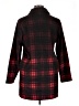 LoveRiche 100% Polyester Plaid Red Coat Size L - photo 2