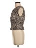 J.Crew 100% Cotton Brown Sleeveless Blouse Size XS - photo 5