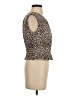 J.Crew 100% Cotton Brown Sleeveless Blouse Size XS - photo 4