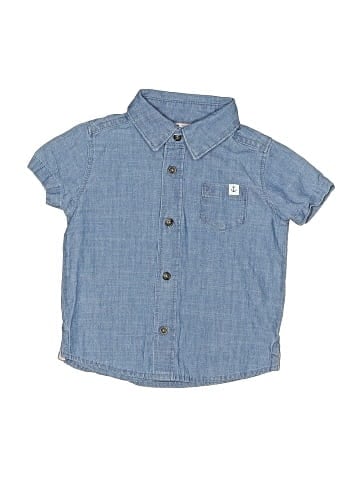 Carter's Short Sleeve Button-Down Shirt (view 1)