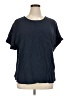 Gap Blue Short Sleeve Top Size XL (tall) - photo 1