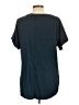 Matty M Blue Short Sleeve Top Size L - photo 2