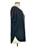 Matty M Blue Short Sleeve Top Size L - photo 4