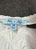 She + Sky 100% Polyester White Cocktail Dress Size M - photo 7