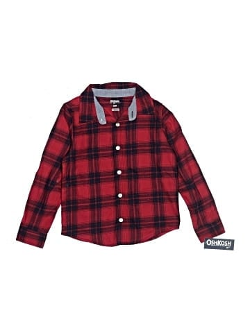 OshKosh B'gosh Long Sleeve Button-Down Shirt (view 1)