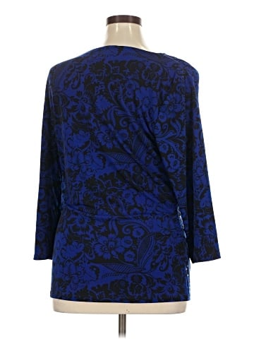 Style&Co 3/4 Sleeve Blouse (view 2)