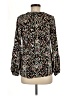 Alexander Jordan 100% Rayon Black Long Sleeve Blouse Size M - photo 2