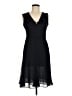 Giorgio Armani 100% Polyester Solid Black Cocktail Dress Size EU 38 / US 8 - photo 1